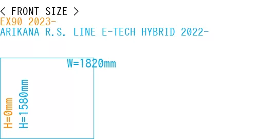 #EX90 2023- + ARIKANA R.S. LINE E-TECH HYBRID 2022-